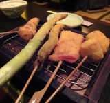 Kushi-age: Japanese deep-fried kebab
